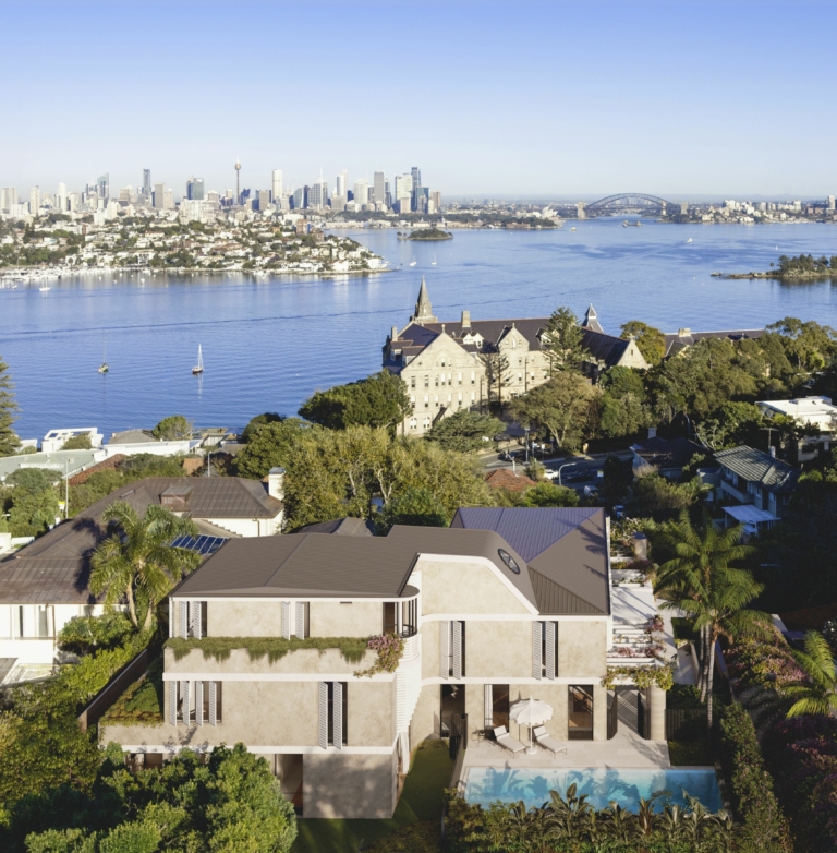 Moshav Financial unveils 'Hillside' - luxury harbour view residences in Vaucluse set to make real estate history
